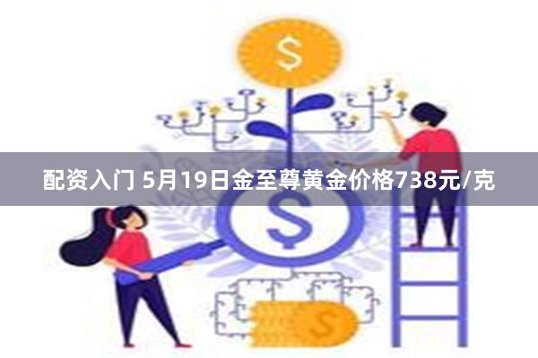 配资入门 5月19日金至尊黄金价格738元/克