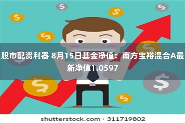 股市配资利器 8月15日基金净值：南方宝裕混合A最新净值1.0597