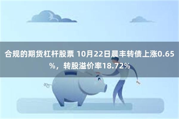 合规的期货杠杆股票 10月22日晨丰转债上涨0.65%，转股溢价率18.72%