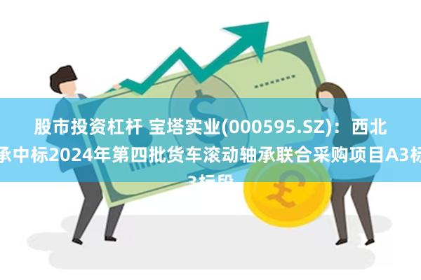 股市投资杠杆 宝塔实业(000595.SZ)：西北轴承中标2024年第四批货车滚动轴承联合采购项目A3标段